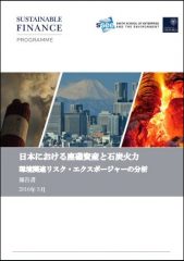 日本における座礁資産と石炭火力 環境関連リスク・エクスポージャーの分析（日本語訳）
