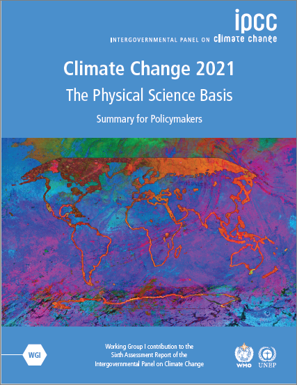 【Report】IPCC WG1 released AR 6 Climate Change 2021
