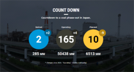 【Database Update】Latest status of coal-fired power plants (October 01, 2021)