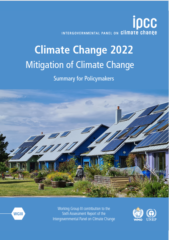【Report】IPCC releases AR6 Climate Change 2022 (WG III) report on climate change mitigation