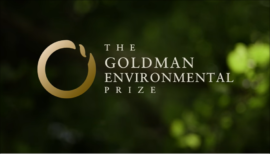 【News】Julien Vincent awarded 2022 Goldman Environmental Prize