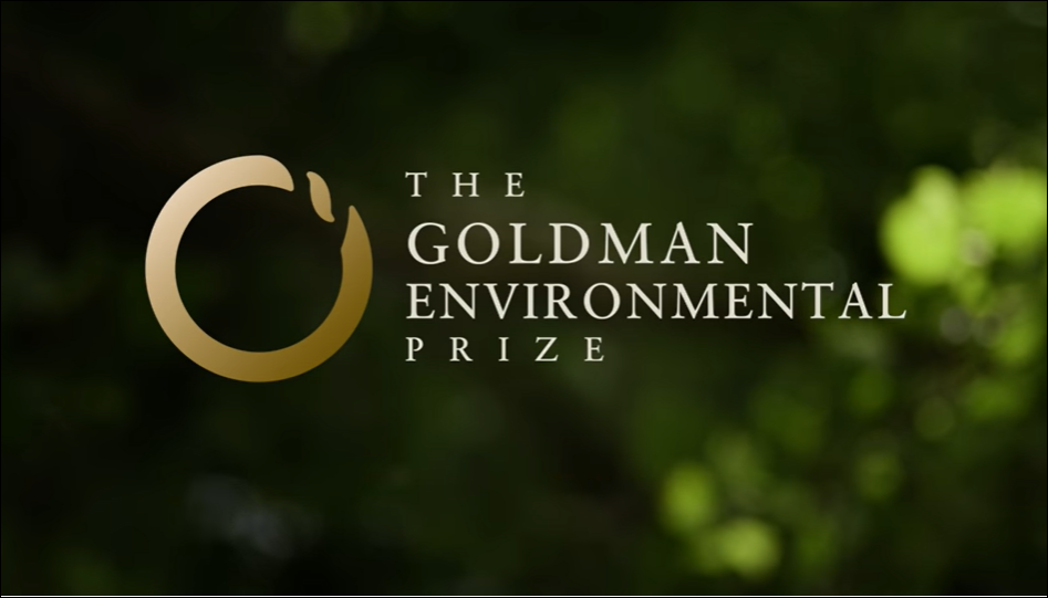 【ニュース】ジュリアン・ヴィンセント氏がゴールドマン環境賞を受賞