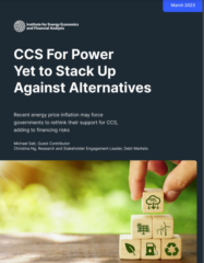 【Report】IEEFA report: Can CCS really save the power sector?