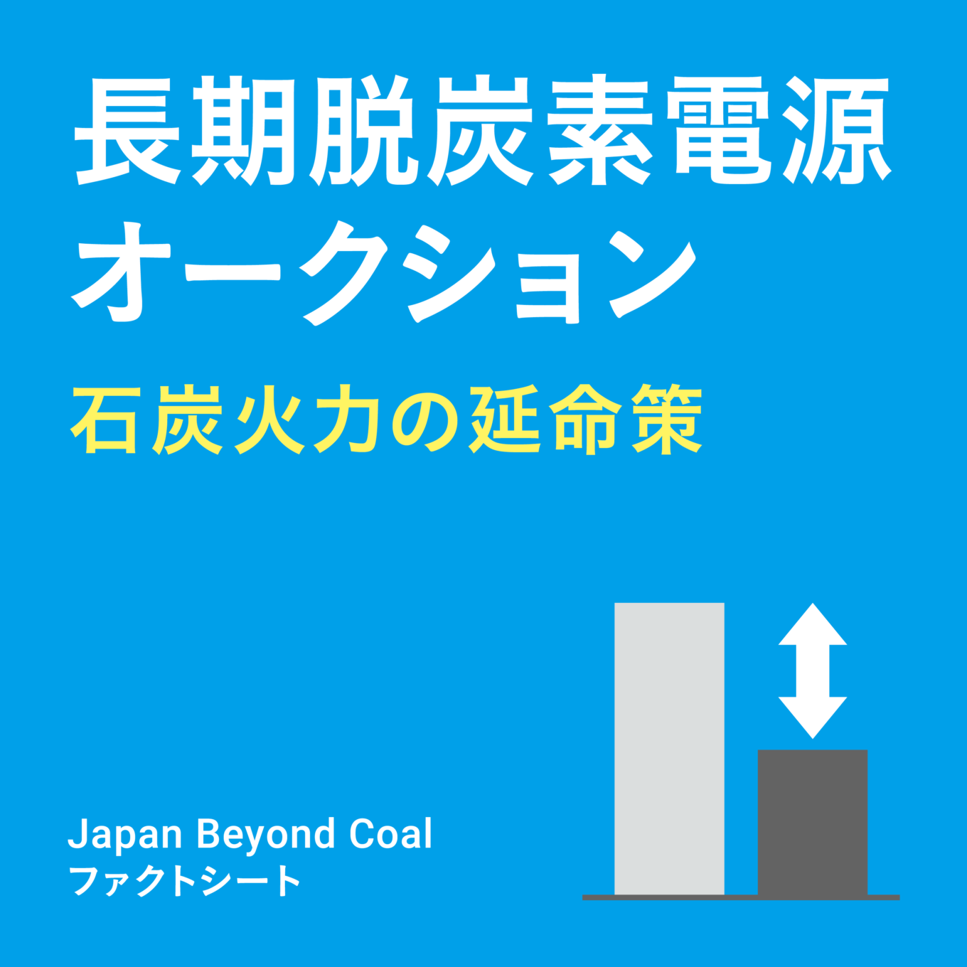 【ファクトシート】長期脱炭素電源オークション ─石炭火力の延命策